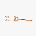 Load image into Gallery viewer, 0.3ct_4-Prong_Oval_Cut_Moissanite_Stud_Earrings_5