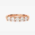 Load image into Gallery viewer, 1ctw Five Stone Moissanite Anniversary Band