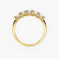 Load image into Gallery viewer, 1ctw Five Stone Lab Grown Diamond Anniversary Band