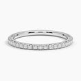 Load image into Gallery viewer, 4-ProngMoissaniteHalfEternityWeddingBand-1.8mm_1