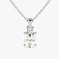 Load image into Gallery viewer, 4-Prong_Oval_Cut_Moissanite_Solitaire_Pendant-W