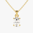 Load image into Gallery viewer, 4-Prong_Oval_Cut_Moissanite_Solitaire_Pendant-Y