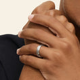 5.5 mm Bevelled Edges Men’s Matte Wedding Band