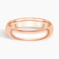 5 mm Comfort Fit Domed Men’s Wedding Band