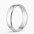 5 mm Comfort Fit Domed Men’s Wedding Band