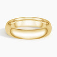 5 mm Comfort Fit Domed Men’s Wedding Band