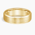 6.5 mm Bevelled Edges Men’s Matte Wedding Band