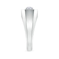 Asscher-Cut Moissanite Halo Octagon Men's Signet Ring