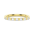 Baguette Cut Moissanite Wedding Band – 1.6 mm