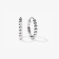 Load image into Gallery viewer, Bold Beaded Huggie Hoop Earrings
