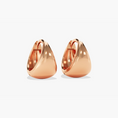 Bold Dome Huggie Hoop Earrings