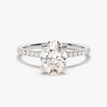 Load image into Gallery viewer, Cathedral_Oval_Cut_Moissanite_Engagement_Ring_2