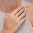 Classic Contoured Half Eternity Round Moissanite Wedding Ring-2.0 mm