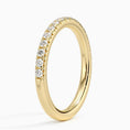 Classic Round Moissanite Half Eternity Wedding Band-2.0 mm
