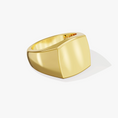 Load image into Gallery viewer, Classic Polished Signet Ring