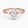 Load image into Gallery viewer, Cometa Marquise Cut Three Stone Moissanite Engagement Ring