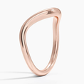 Load image into Gallery viewer, Curved Contour Wedding Band