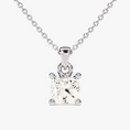 Load image into Gallery viewer, Cushion Cut Moissanite Solitaire Pendant Necklace