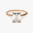 Load image into Gallery viewer, Emerald_Cut_Solitaire_Moissanite_Engagement_Ring_3