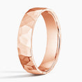 5 mm Faceted Men’s Wedding Band