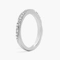 Load image into Gallery viewer, Fancy Round Twist Moissanite Wedding Band-2.0 mm