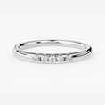 Load image into Gallery viewer, Five-Stone Lab Grown Diamond Wedding Band-1.8 mm