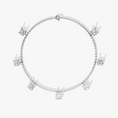 Load image into Gallery viewer, Floating Lab Grown Diamond Charm Bracelet