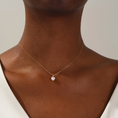 Load image into Gallery viewer, Heart Cut Moissanite Solitaire Pendant Necklace