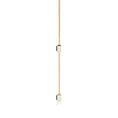 Lab-Grown Bezel-Set Blue Sapphire Station Necklace