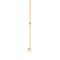 Lab-Grown Bezel-Set Ruby and Moissanite Station Necklace