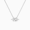 Load image into Gallery viewer, Marquise Cut Prong Set Moissanite Solitaire Necklace