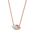 Load image into Gallery viewer, Marquise Moissanite Solitaire Pendant Necklace