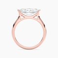 Load image into Gallery viewer, Marquise Cut East West Moissanite Engagement Ring