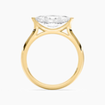 Load image into Gallery viewer, Marquise Cut East West Moissanite Engagement Ring