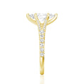 Marquise Cut Split-Shank Moissanite Engagement Ring