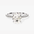 Load image into Gallery viewer, Micropave_Oval_Cut_Moissanite_Engagement_Ring_With_Hidden_Halo_3