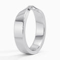 5 mm Modern Mobius Twist Men’s Wedding Band