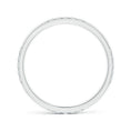 Moissanite Multi-Section Pavé Wedding Band - 1.8 mm