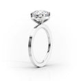 Oval Lab-Grown Diamond Solitaire Engagement Ring