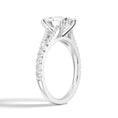 Load image into Gallery viewer, Oval Cut Split-Shank Moissanite Engagement Ring