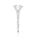 Load image into Gallery viewer, Oval Cut Split-Shank Moissanite Engagement Ring