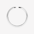 Pavé Moissanite Claw Stacking Open Ring-1.5 mm