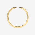 Pavé Moissanite Claw Stacking Open Ring-1.5 mm