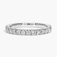 Load image into Gallery viewer, Pavé Moissanite Wedding Band-2.5 mm