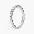 Pavé Moissanite Wedding Band-2.5 mm