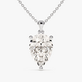 Load image into Gallery viewer, Pear Cut Moissanite Solitaire Pendant Necklace