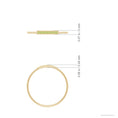 Peridot Pavé Bar Stackable Band – 1.2 mm