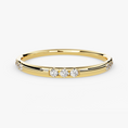Load image into Gallery viewer, Petite Nine-Stone Moissanite Wedding Band