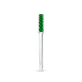 Princess Cut Lab-Created Emerald Semi Eternity Wedding Band