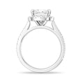 Load image into Gallery viewer, Princess Cut Split-Shank Moissanite Engagement Ring